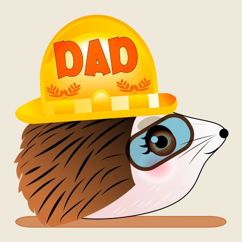 Papa hérisson - Construction