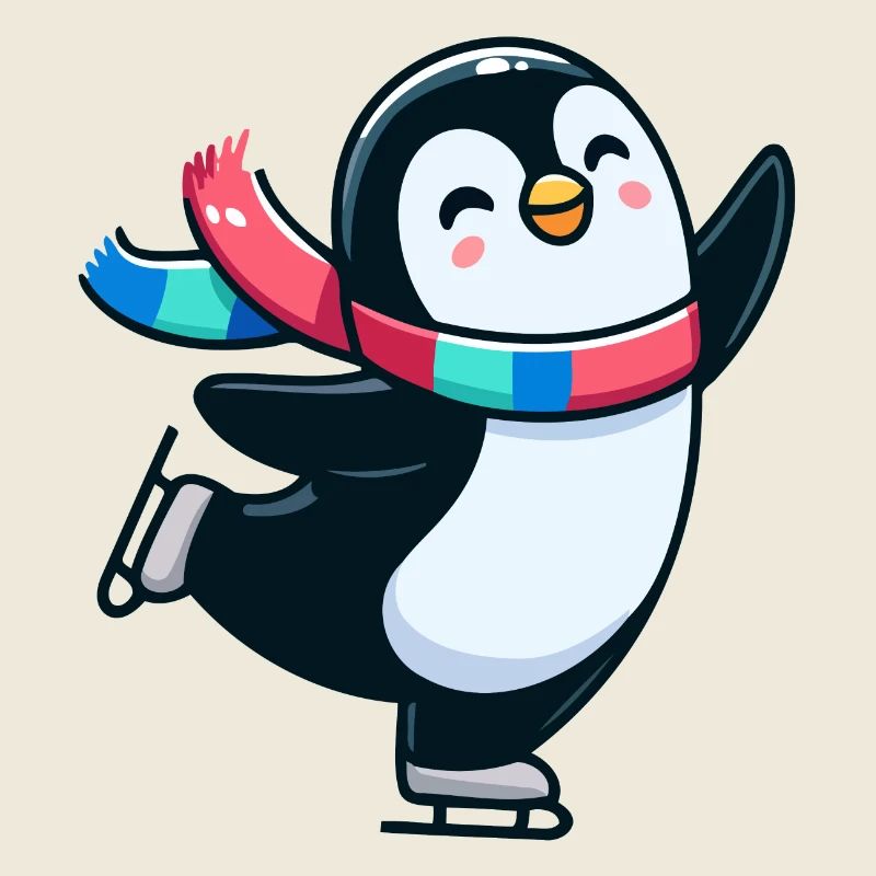 Winter Waltz Penguin: The Icy Dancer