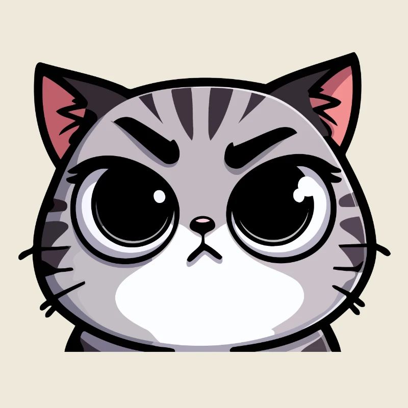Traits tigrés : le chat expressif
