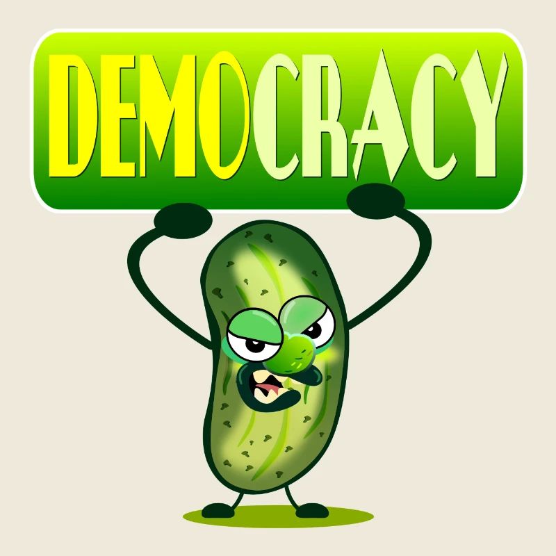 DÉMOCRATIE - CORNICHONS CONCOMBRE