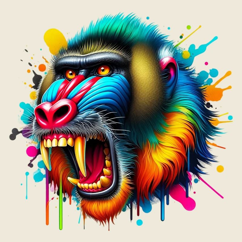 Mandrill Monkey