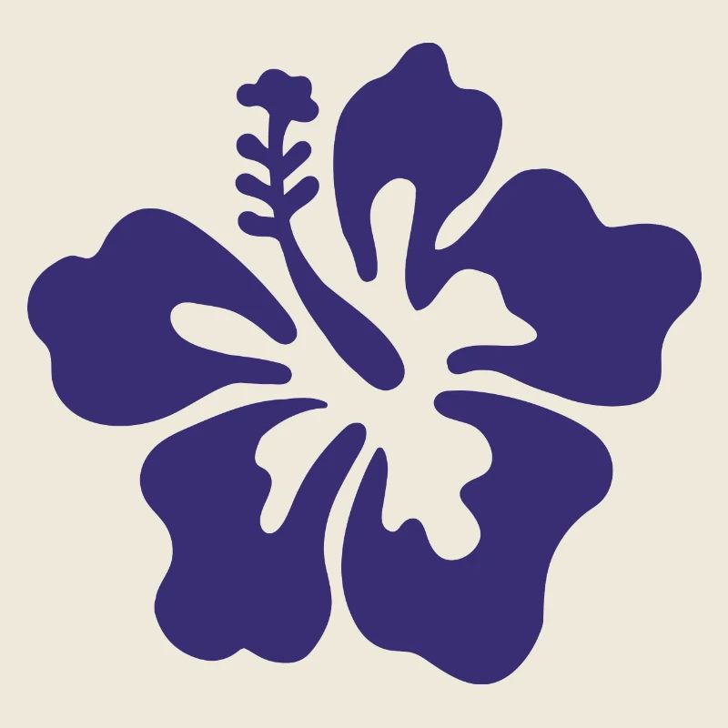 Fleur d’hibiscus - Lilas