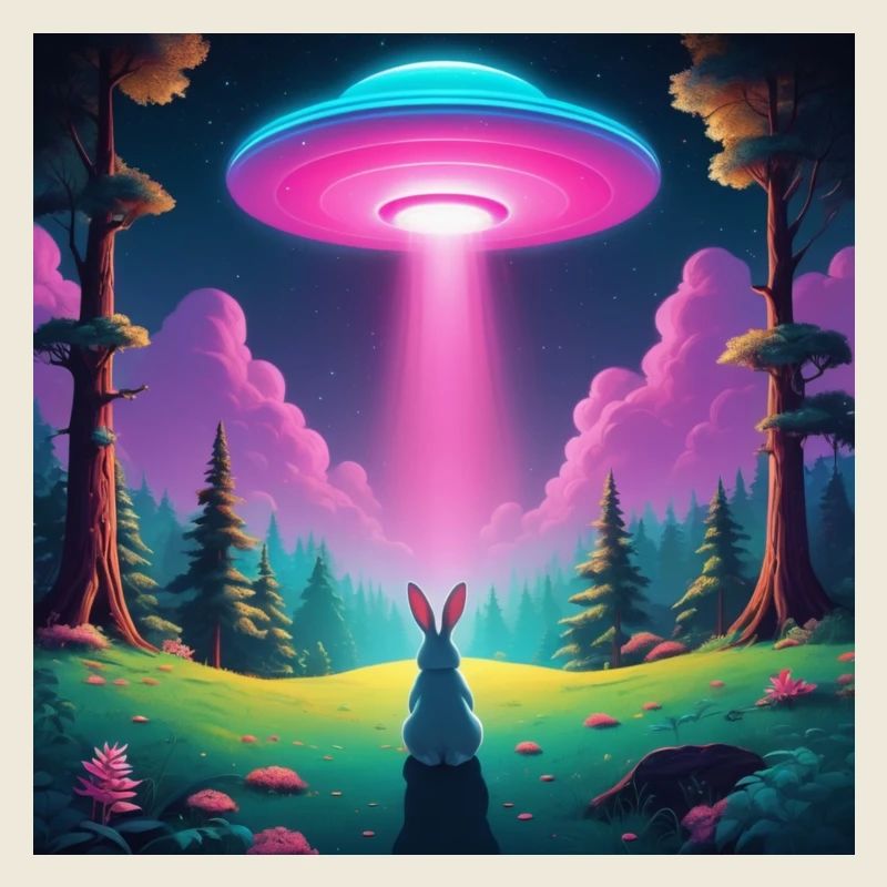OVNI avec lapin