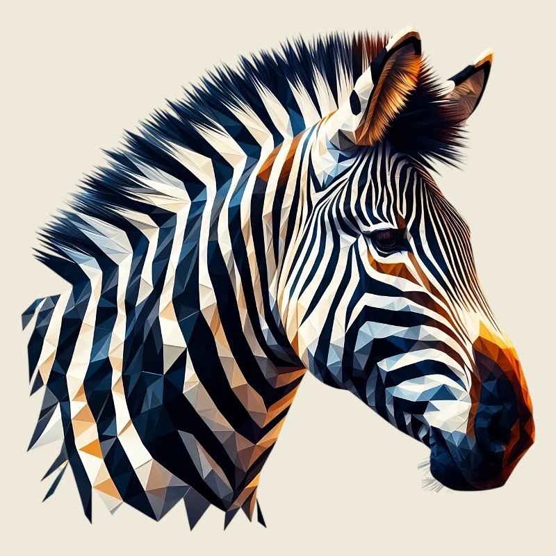 Zèbre polygonal