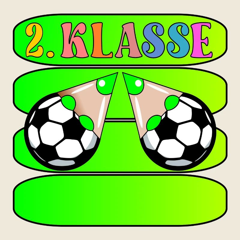 Namensfläche 2. Klasse Fußball