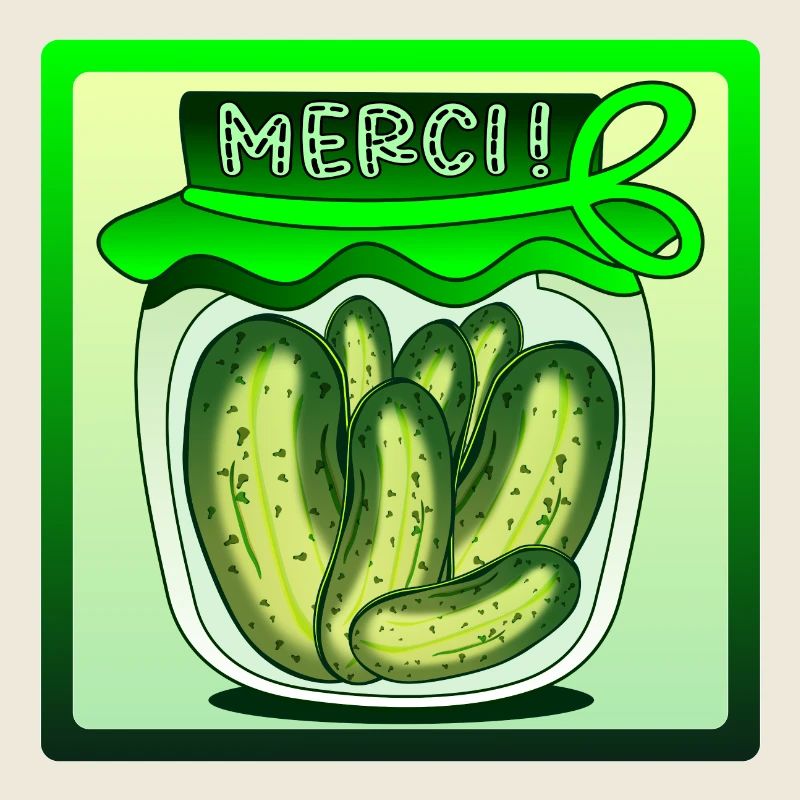 MERCI CONCOMBRE CORNICHONS