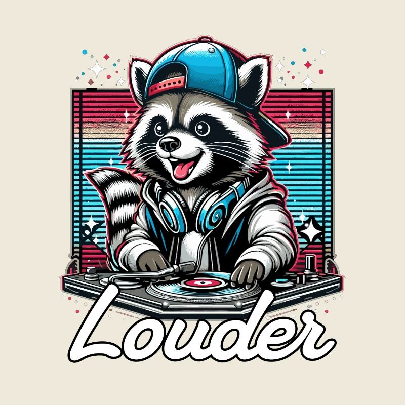 Wachbär DJ DJane Lauter Geschenk