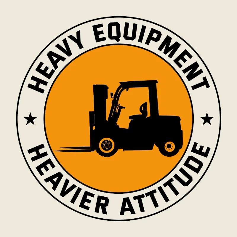 Forklift Operator Heavy Equipment Driver Funny