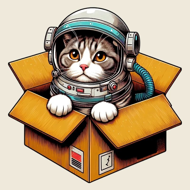 Chat astronaute