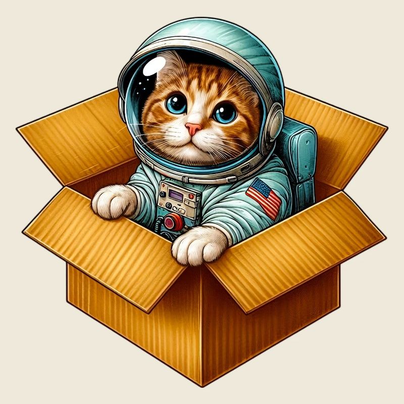 Chat astronaute