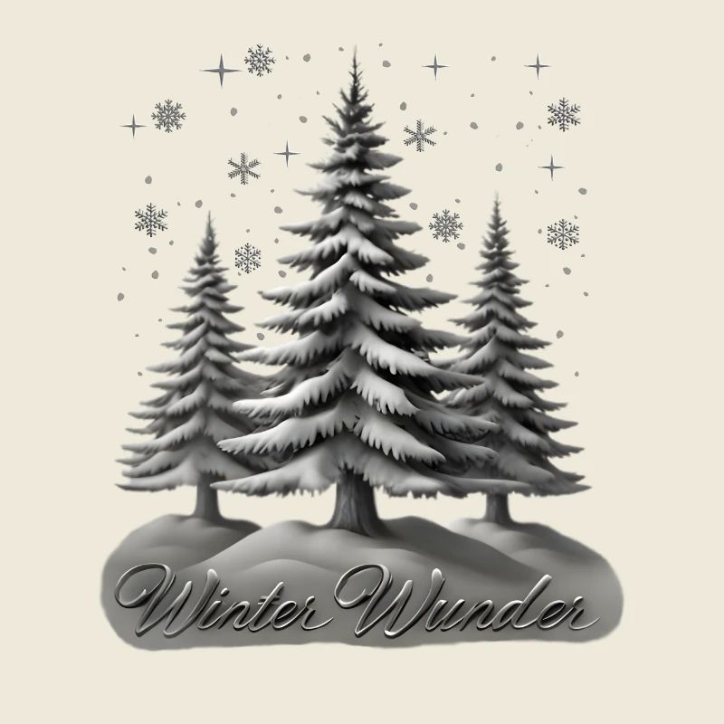 Winter Wunder – Tannen im Schnee