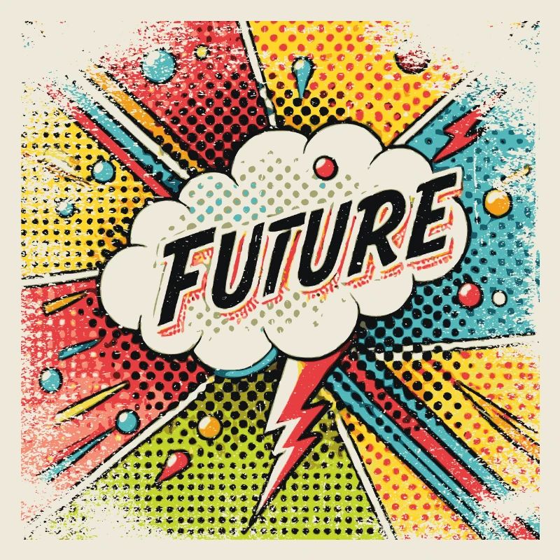 FUTURE dans un style Pop Art