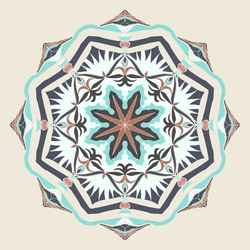 Mandala étoile de mer