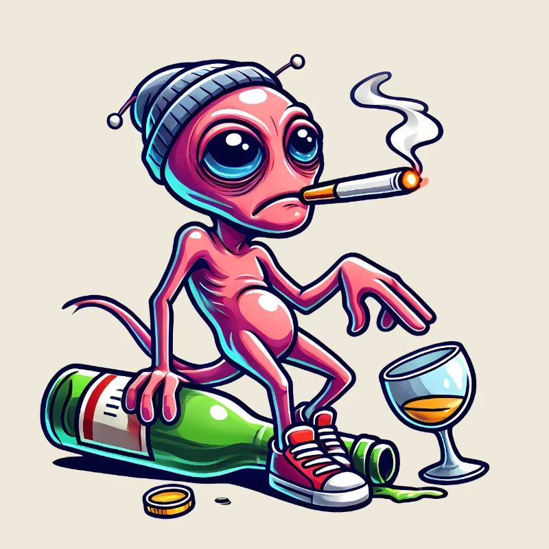 Hungover Alien