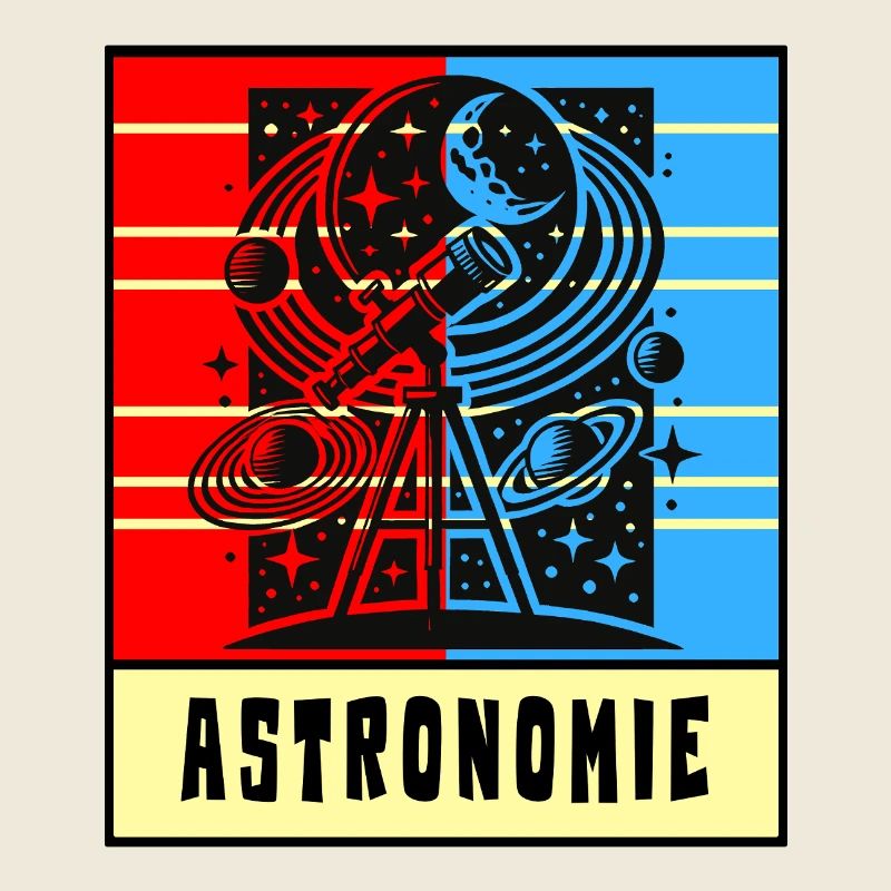 Style rétro astronomique
