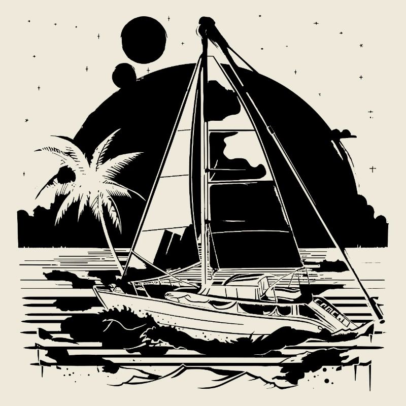 Sailing Drawing