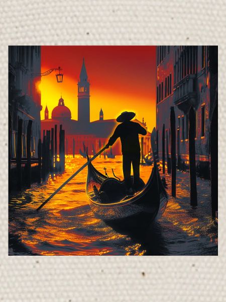 Venise Gondolier