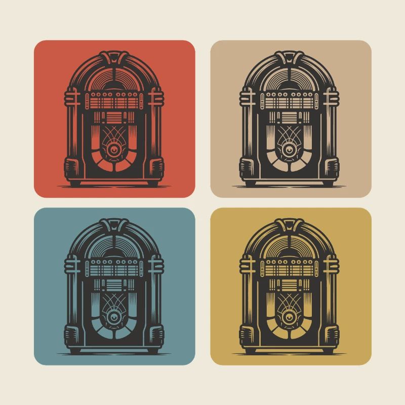 Style Jukebox rétro