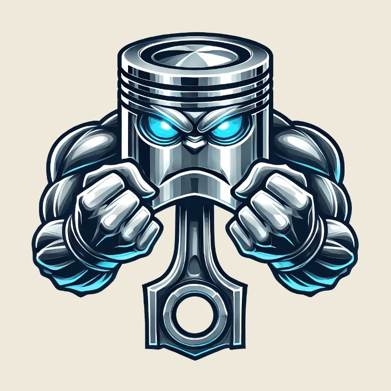 Conception du piston musculaire