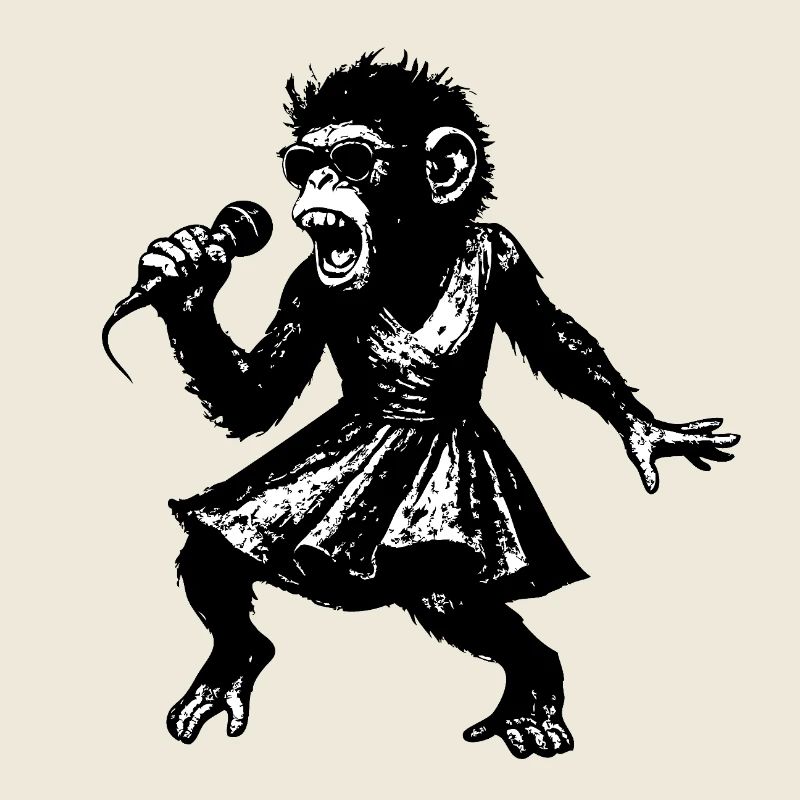Chanteuse | La danse du singe