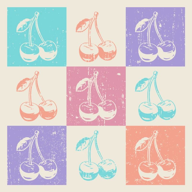 Kirschen Bunte Sommerfarben