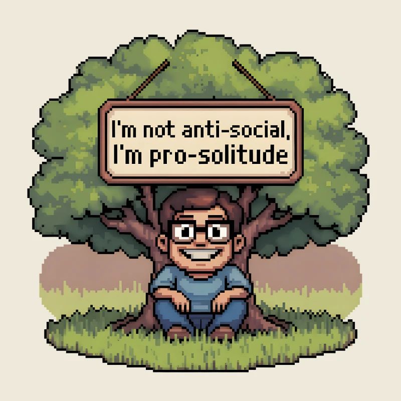 Pro Solitude Pixel Art Design