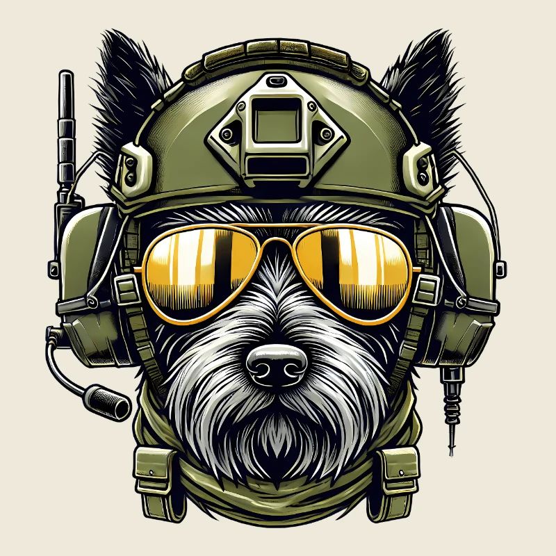 Terrier écossais Conception militaire
