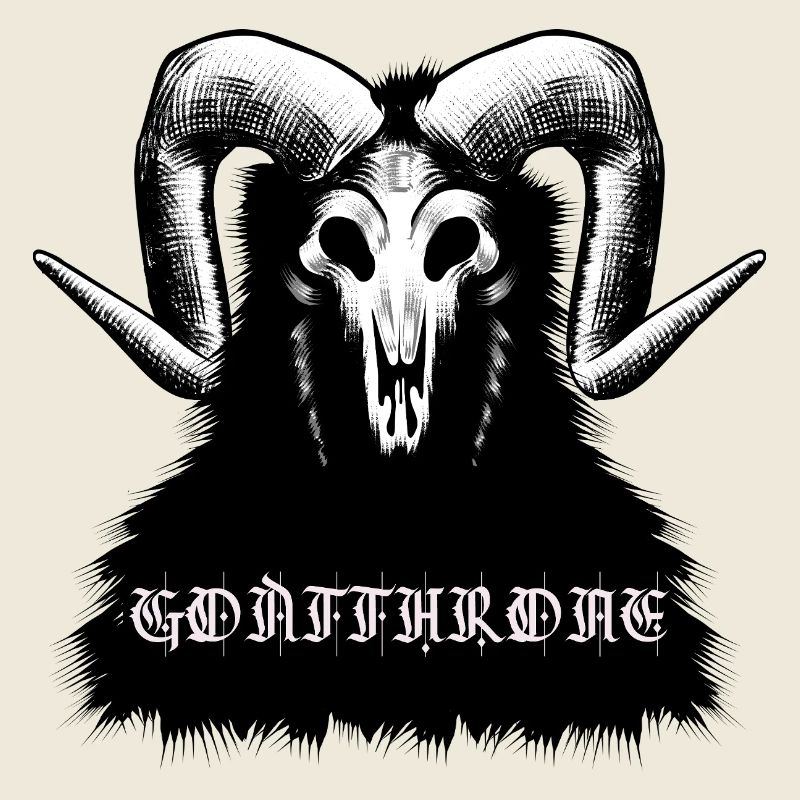 Goatthrone Goat Throne Design Metal DOOM