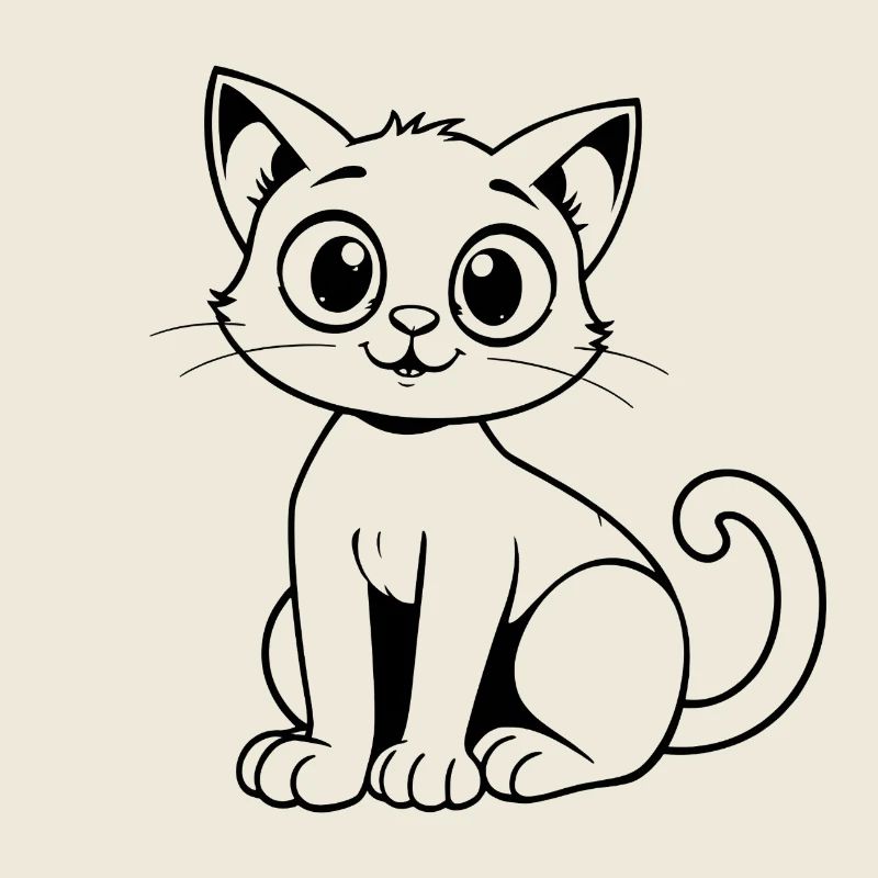 Minimalistic Cat