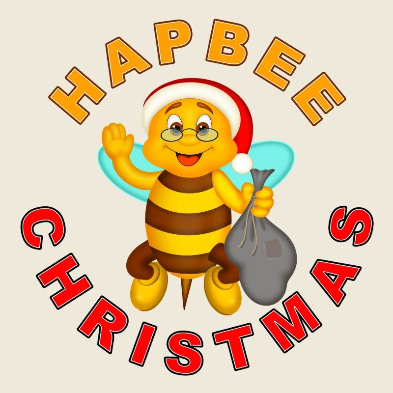 HAPBEE Christmas with text