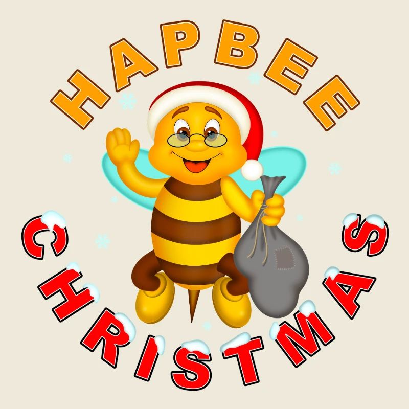 HAPBEE Christmas with text 2