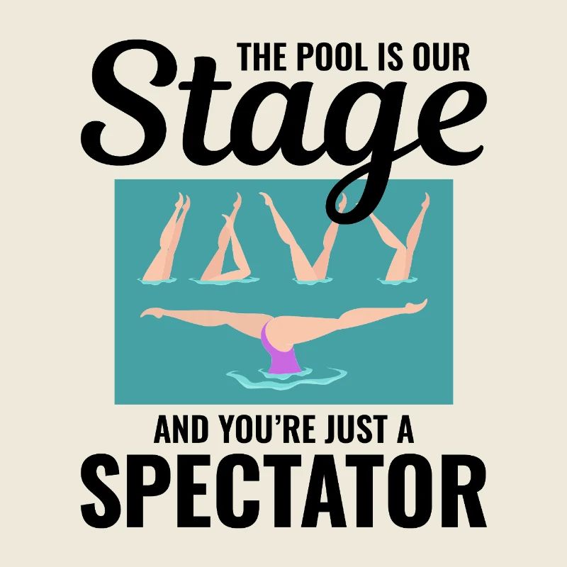 Swimmers Synchronised Water Display