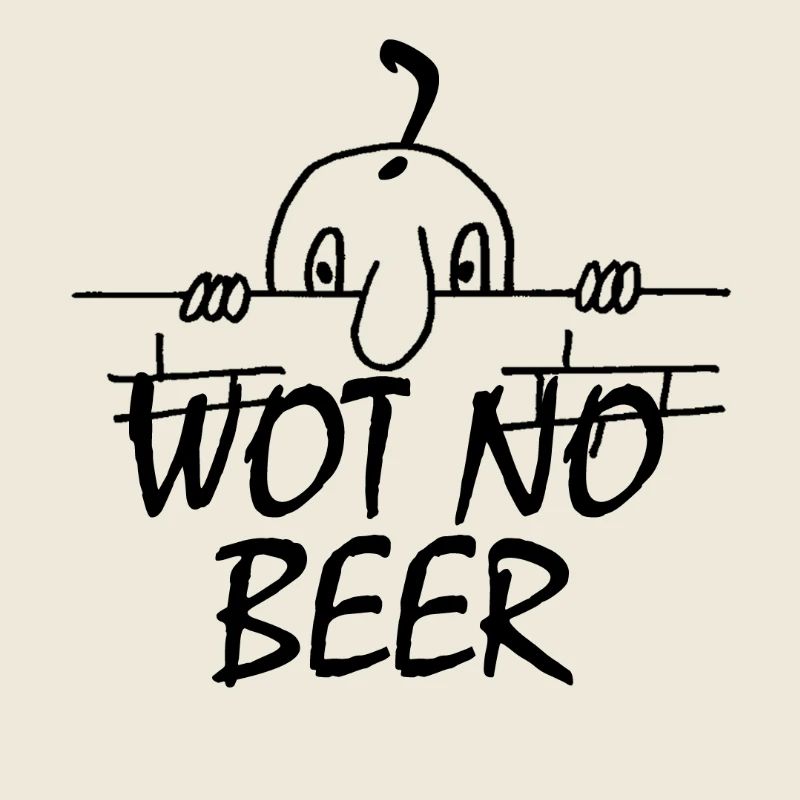 WOT NO BEER (SCHWARZ)