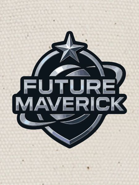 Future Maverick – Emblème chromé