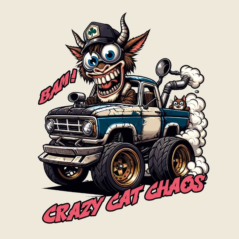 Conception tout-terrain Crazy Cat Chaos