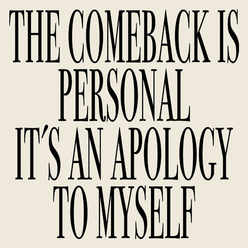 mindset comeback apology