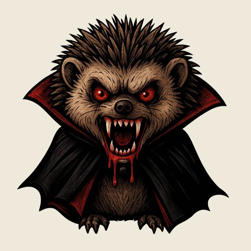 Gruseliger Igel