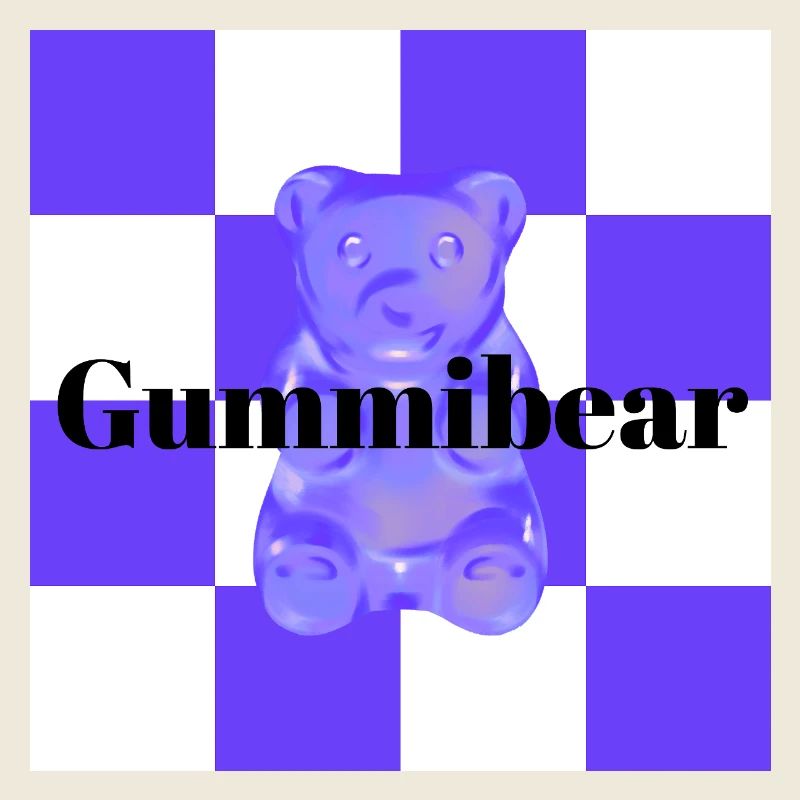 Gummy Bear Cozy Cuddle Trend Design