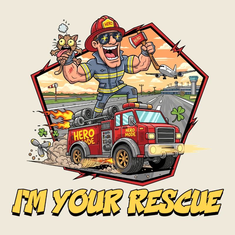 Rescue Firefighter Abenteuer-Design