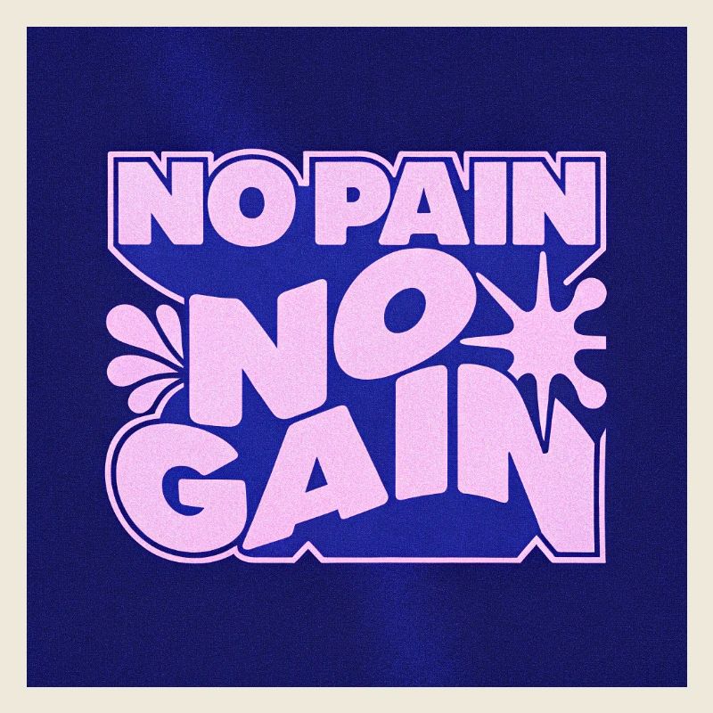 Pas de douleur, pas de gain Conception motivante