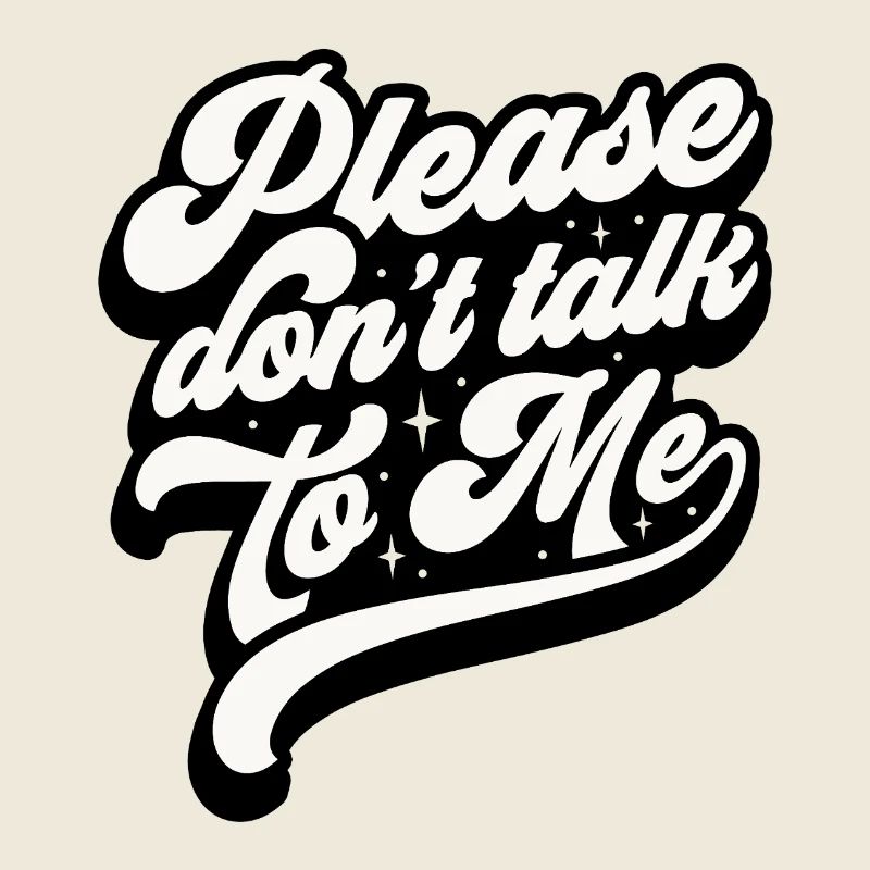 Expressive message in modern style