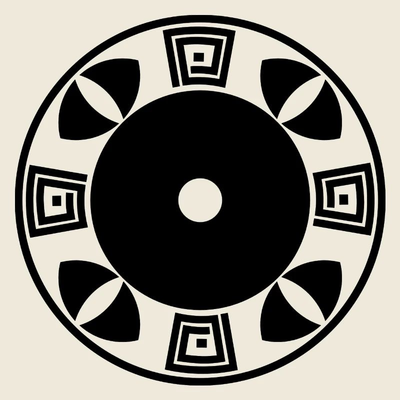 Kosmisches Sonnenrad Mandala
