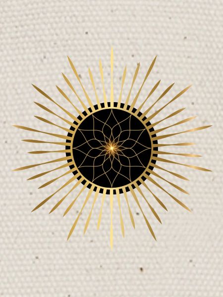 Mandala rayonnant 