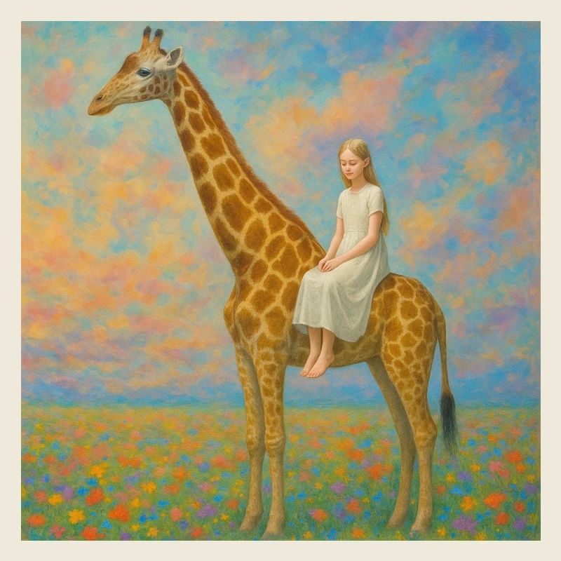 Träumen mit der Giraffe 