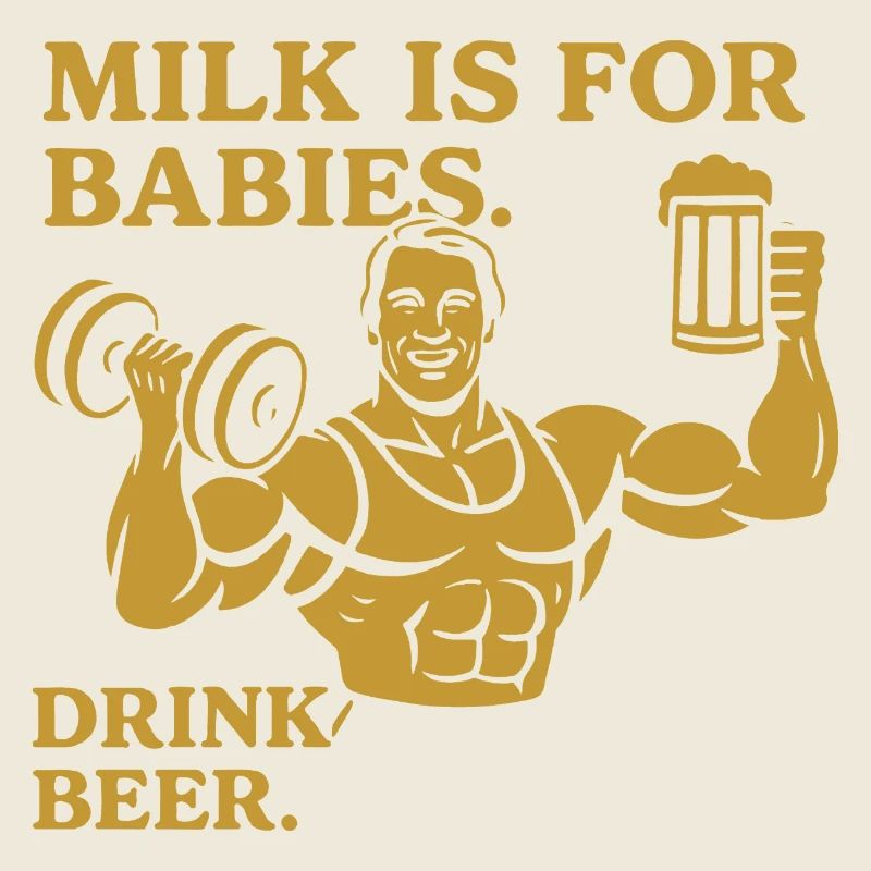 Conception audacieuse de citation de boisson virile