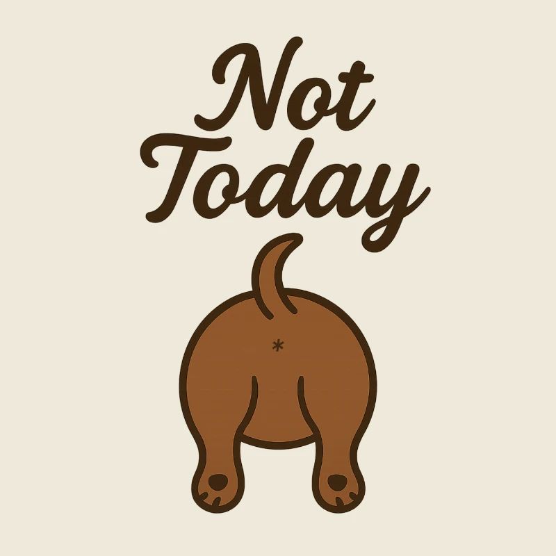 Teckel vu de derrière