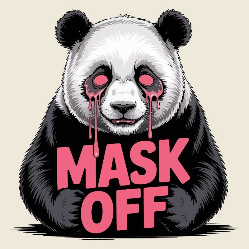 Masque sans panda