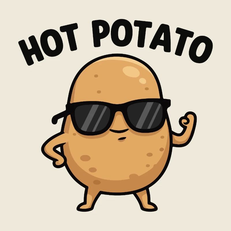 Spud mit Haltung