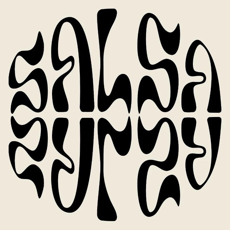 Conception de logo typographique Salsa