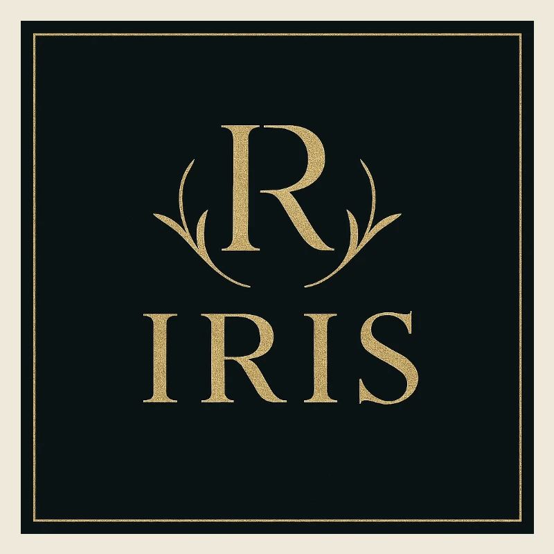 Iris Monogram Gold